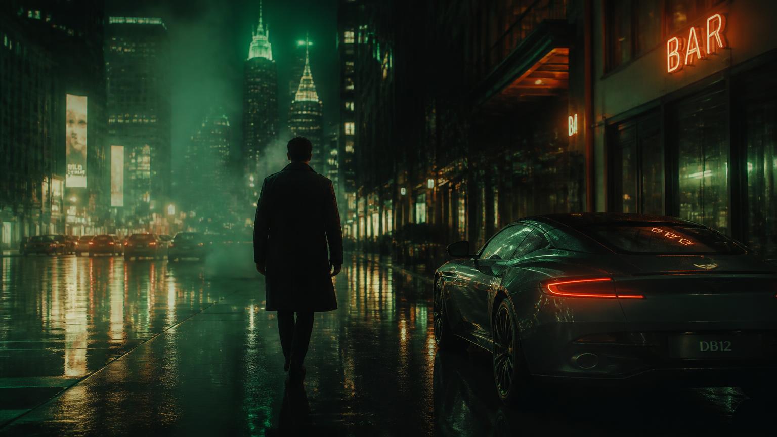 Night drive — automotive